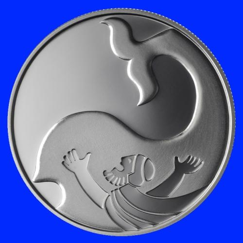 Jonah Silver Coin 2010