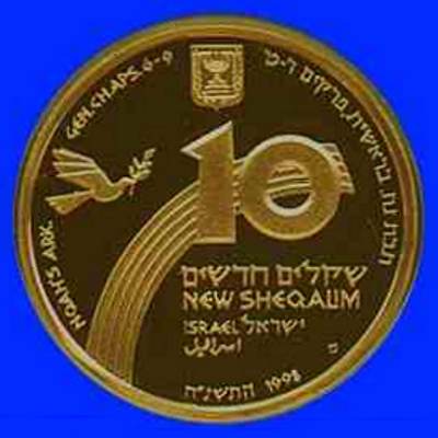 Noah's Ark Gold Coin