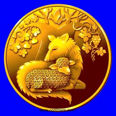 Isaiah Gold Proof Coin 2007