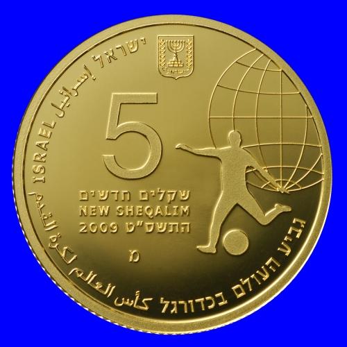 Soccer Gold Proof Coin