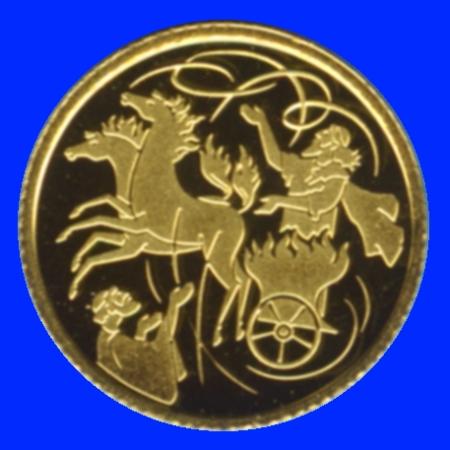 Elijah Gold Miniature Coin 2011